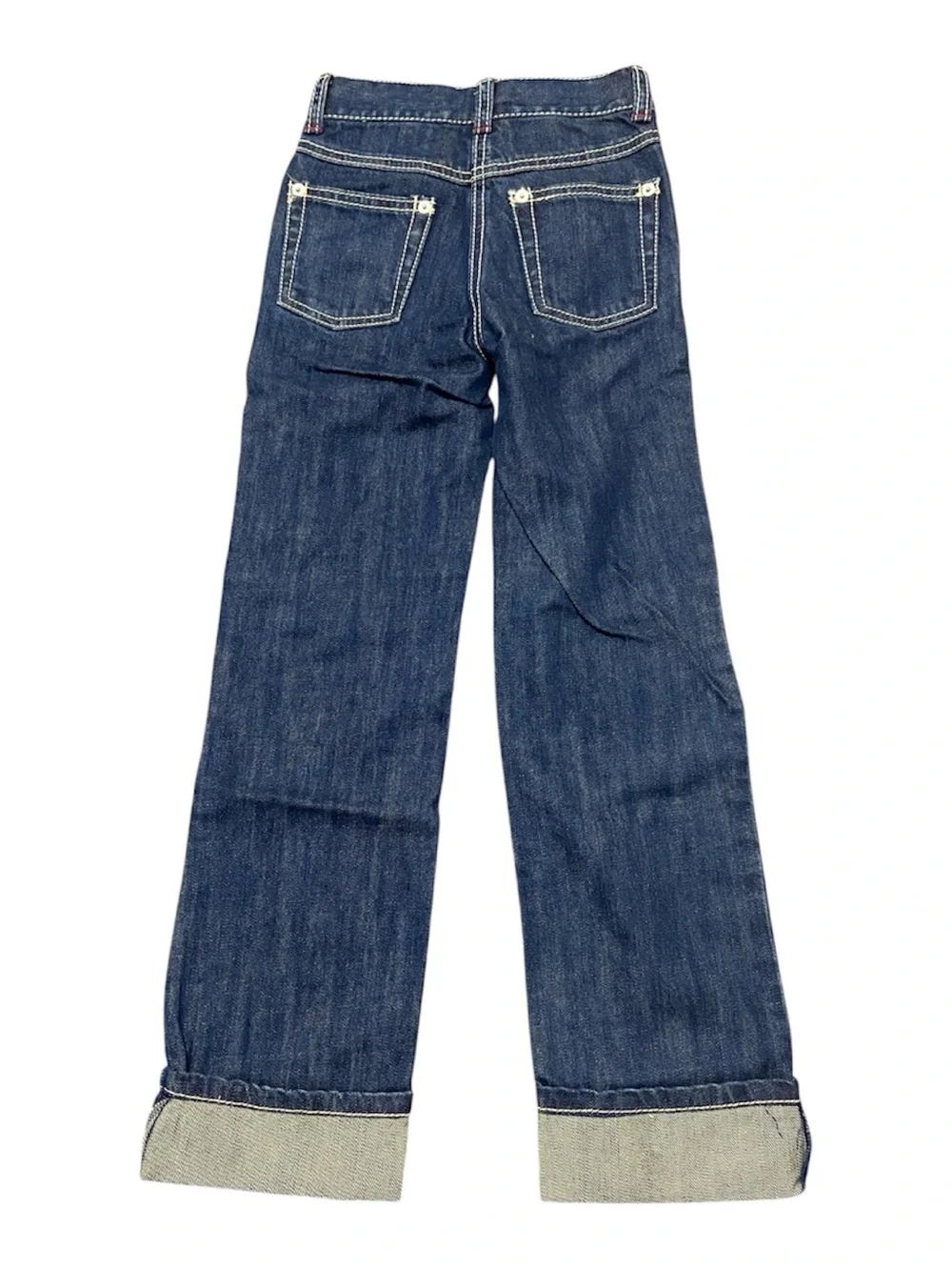 Gymboree Dark Blue Denim Jeans slim fit straight leg Sz 8 New